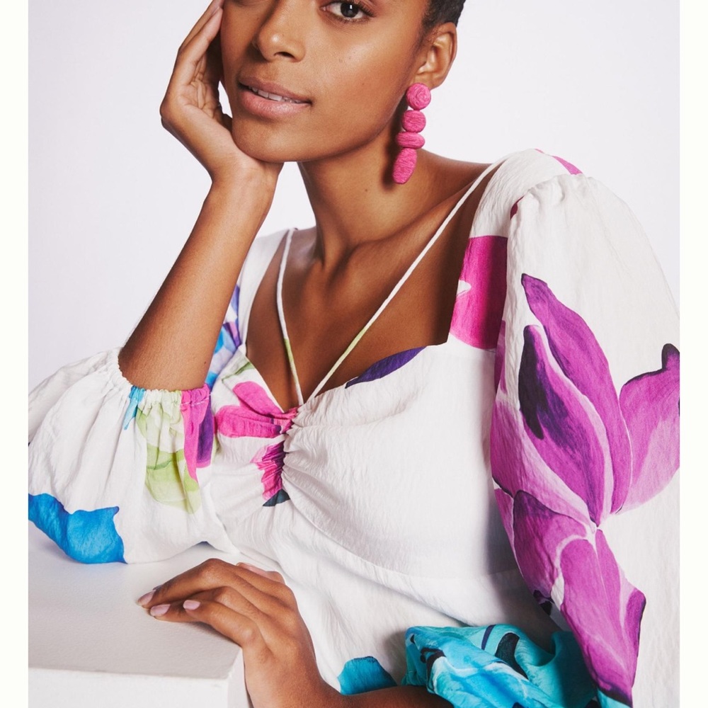 Anthropologie Maeve printed midi dress 👗 - Picture 5 of 9